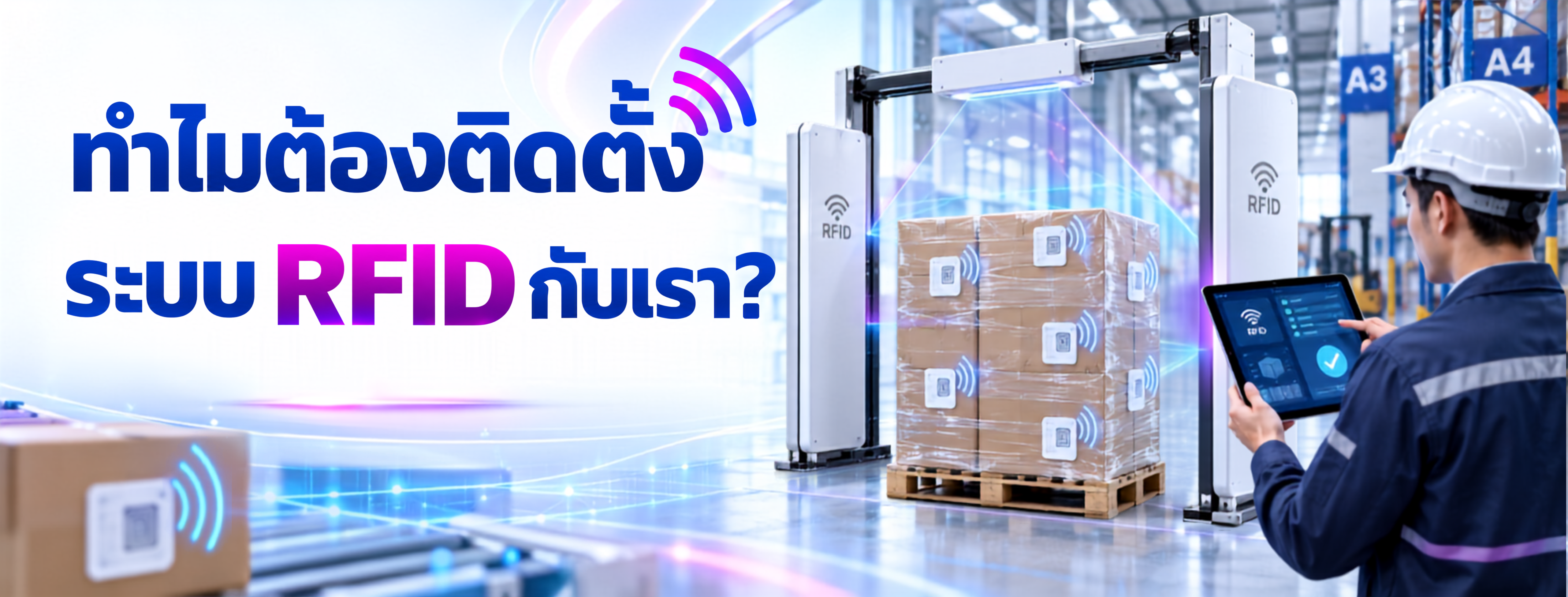 บริการวางระบบ RFID ระบบ RFID คลังสินค้า